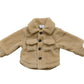 Sherpa Shacket- Oatmeal - Mebie Baby