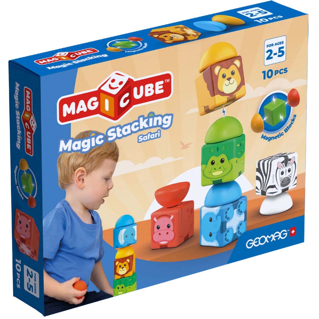Magic Stacking Magnetic Blocks Safari
