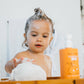 All-Natural Tangerine Shampoo, Body Wash & Bubbles
