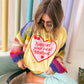 support local mothers heart graphic tee - ETTA & EAST