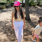 Strong as a mother® Patch Trucker Hat - Neon Pink: Neon Pink - Mother Hats