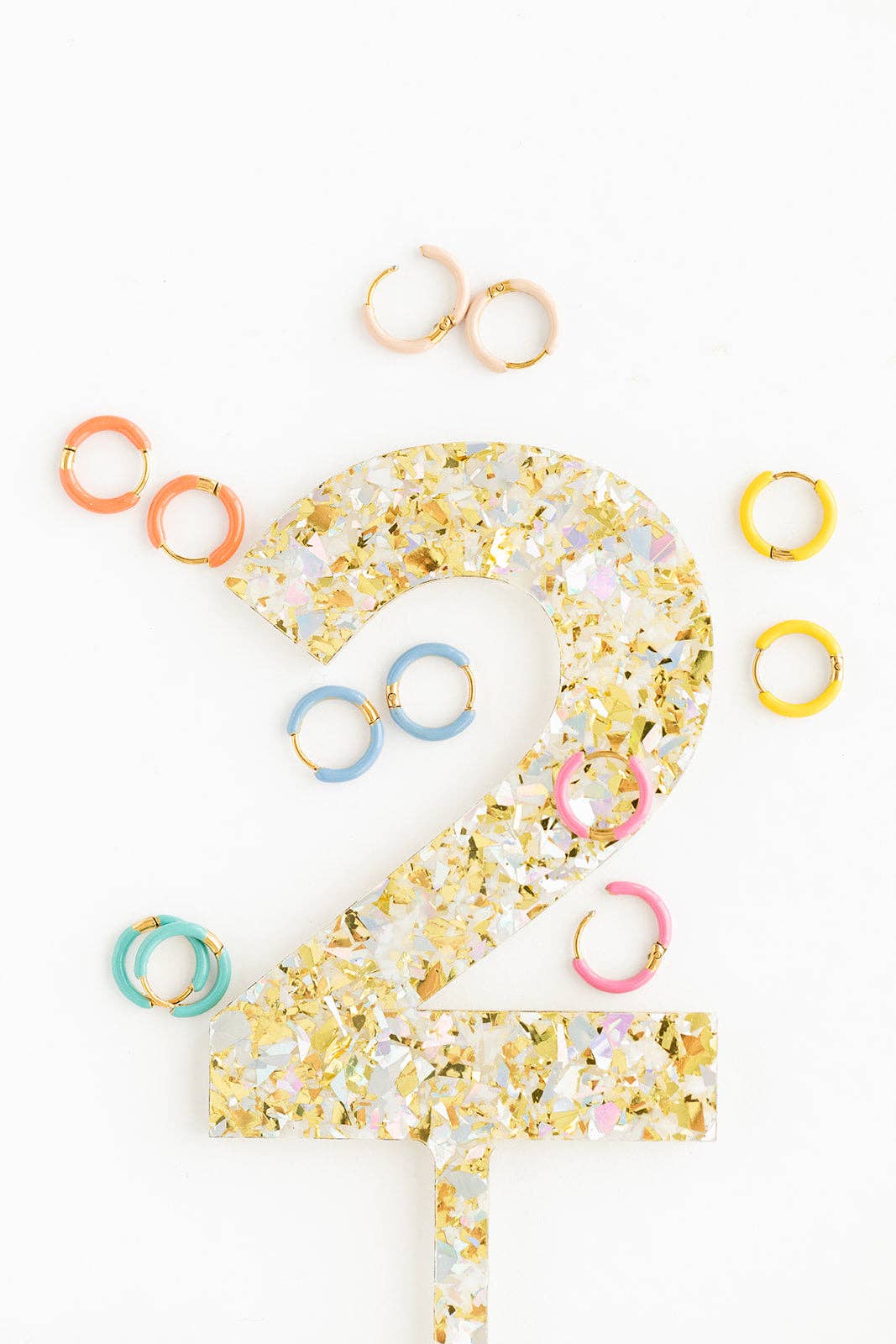 Enamel Hoop: Pink - Pip Pop Post