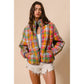 VINTAGE PLAID QUILTED JACKET