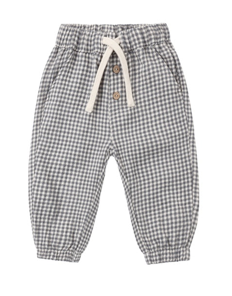 Giovani Pant Midnight Gingham