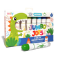 Jumbo Jots Dual Tip Dinosaur Stamp Markers - Set of 8