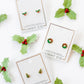 Screwback Stud Earrings - Noelle