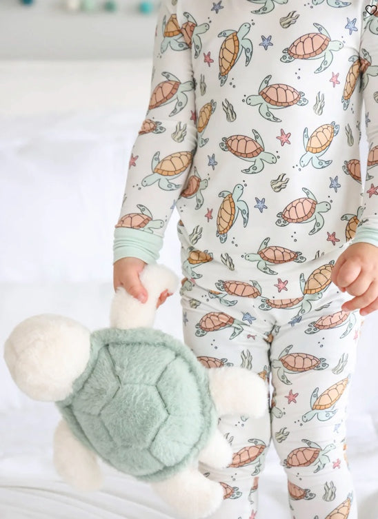 Two Piece Pajama Set | Turtley Rad