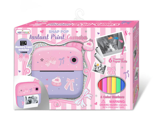 Instant Print Camera - Hot Focus