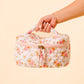 Glam & Go Quilted Cosmetic Bag-Endless Daydream Cream - The Darling Effect