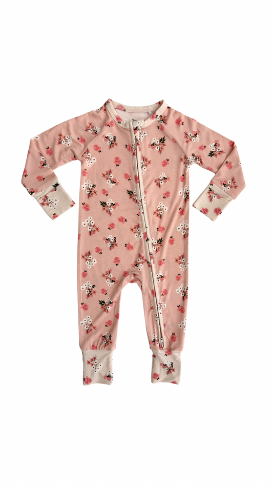 Willow Zippered Romper - In My Jammers