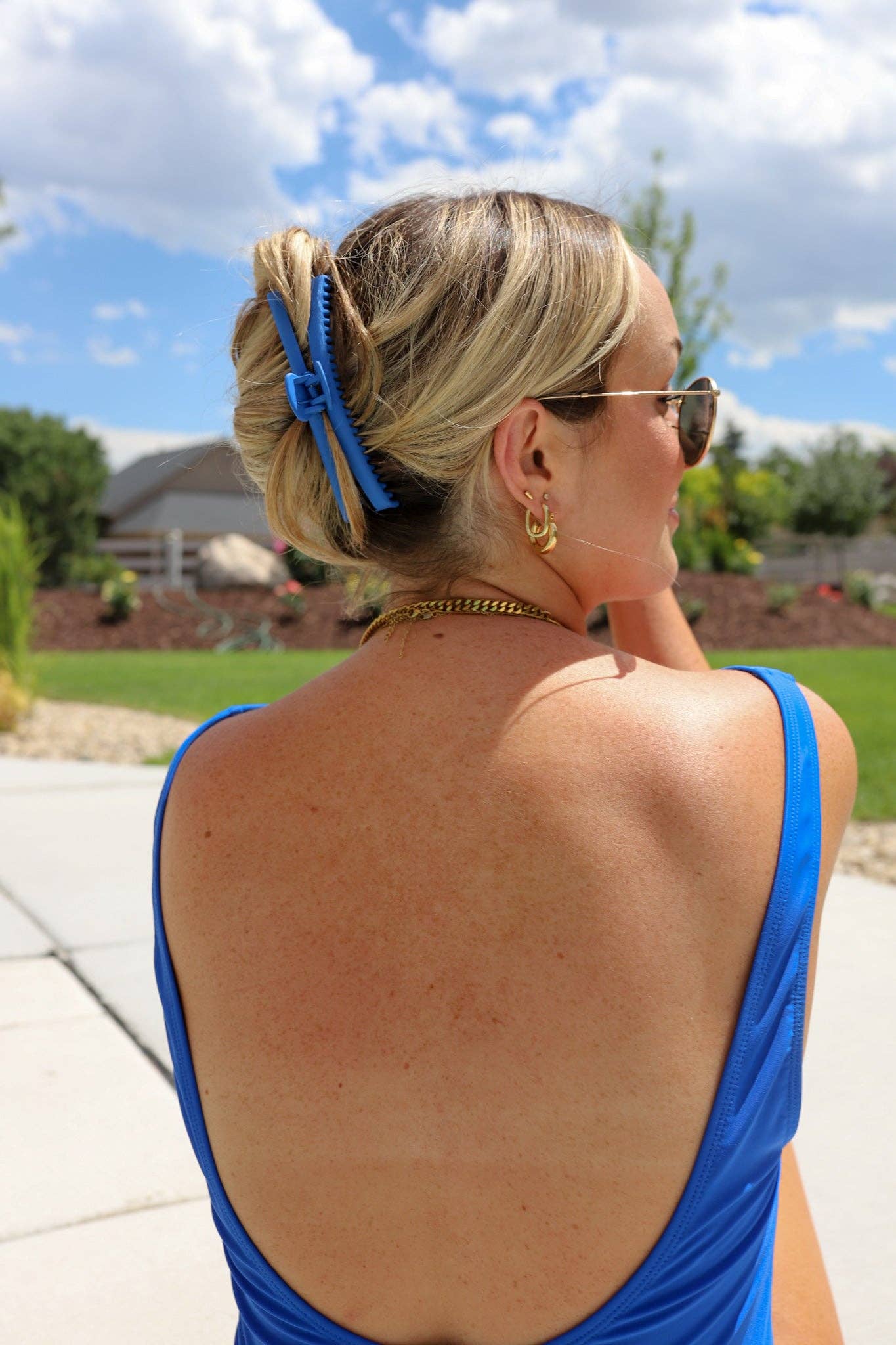 MATTE ORIGINAL HOLD EVERYTHING CLAW : DUSTY BLUE