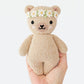 Baby honey bear (ivory floral)