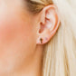 Screwback Stud Earrings - Catherine Cross Gold