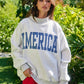 USA Reversible USA/America Graphic Sweatshirt