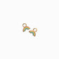 Pastel Rainbow Charm Earrings - Hypoallergenic, Girl Gift: Pair