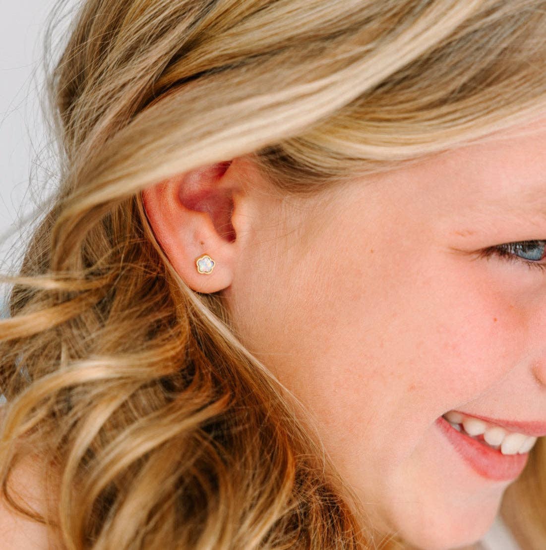 Flower Opals - Pierced Co