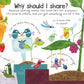 First Questions and Answers: Why should I share? Board book – Lift the flap - Baby Sweet Pea's Boutique