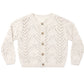 Knit Cardigan Heathered Oatmeal