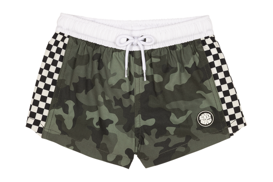 Kids Swimsuit Brovo: Camo / 2T - Baby Sweet Pea's Boutique