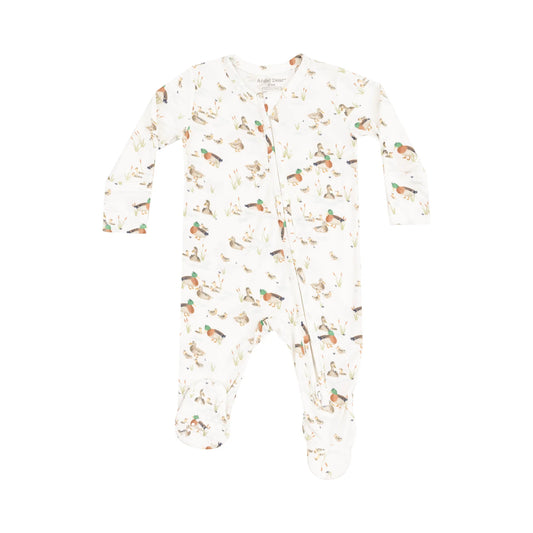 2 Way Zipper Footie - Duckling Families - Angel Dear