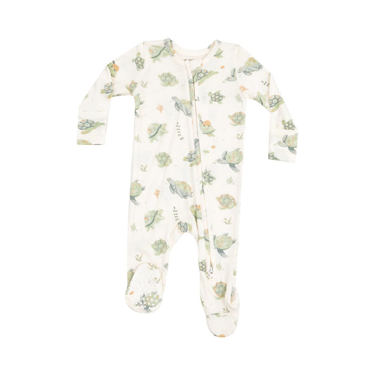 2 Way Zipper Footie - Sea Turtles - Angel Dear