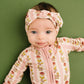 Vintage Floral Stripe Bamboo Sleeper