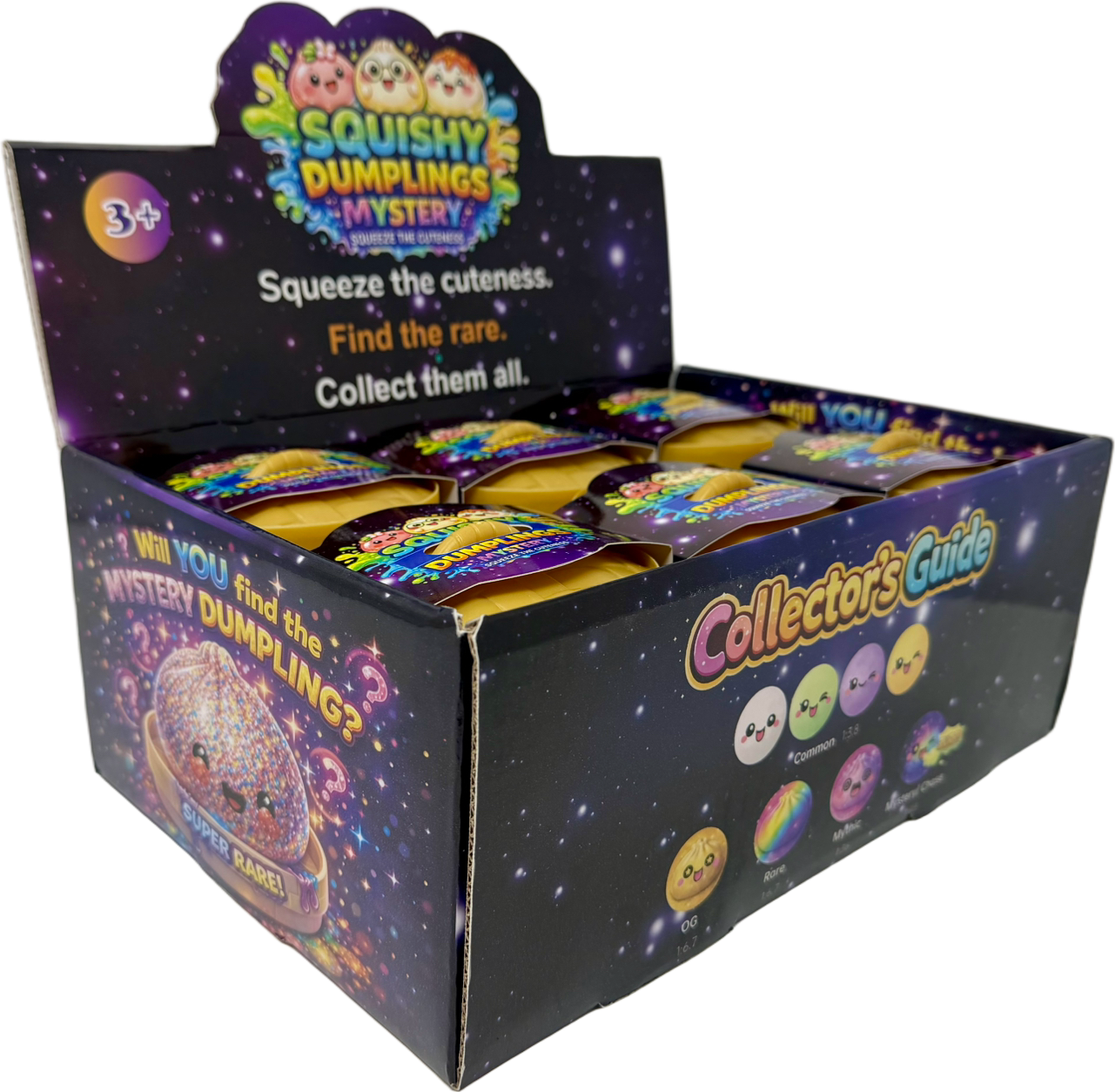 Squishy Dumplings – Mystery Steamer Bun Collectibles