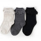 Midnight Lace Midi Sock 3-pack - Little Stocking Company