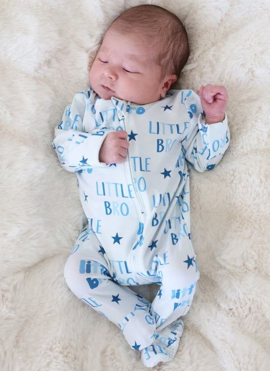 Zipper Footie | Little Bro - Caden Lane