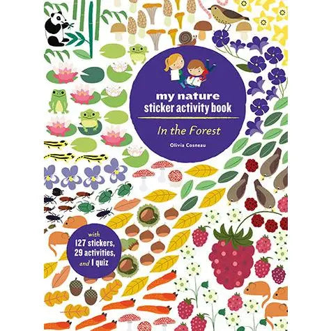 In the Forest: My Nature Sticker Activity Book - Hachette