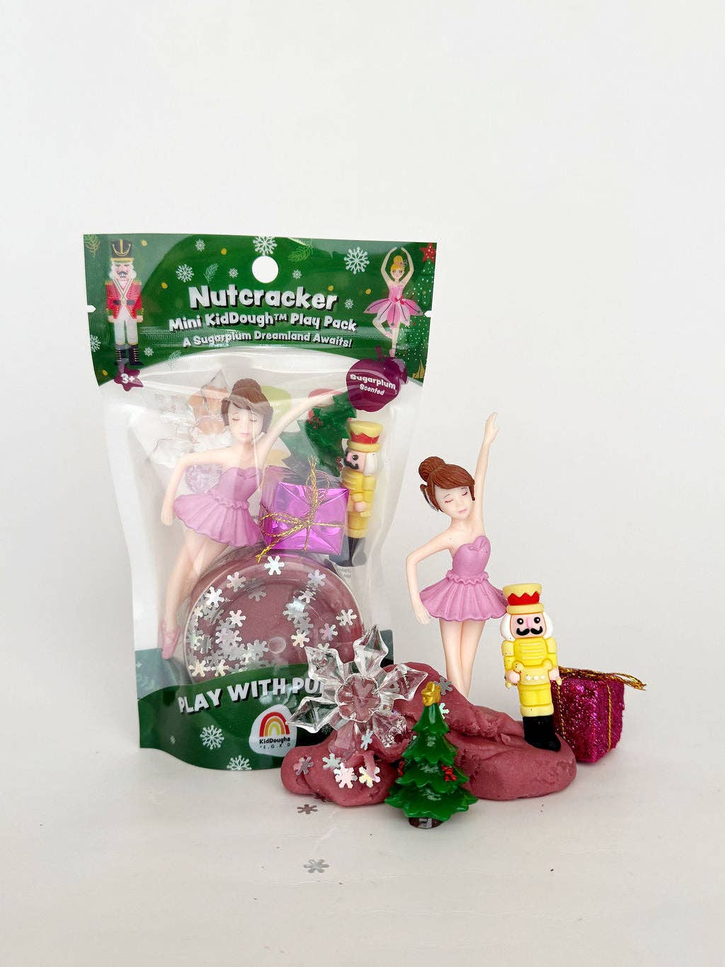 Nutcracker Mini KidDough Play Pack - Earth Grown KidDoughs (KidDoughs by EGKD)