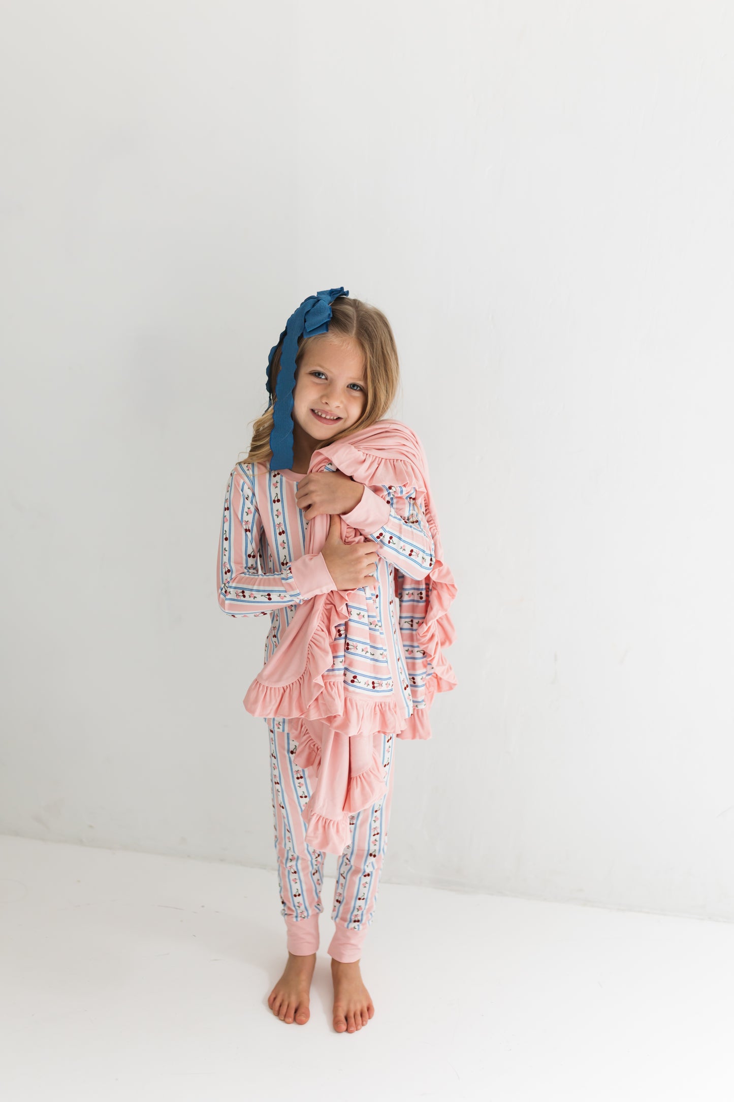 Pink Cherry Two Piece Set - In My Jammers