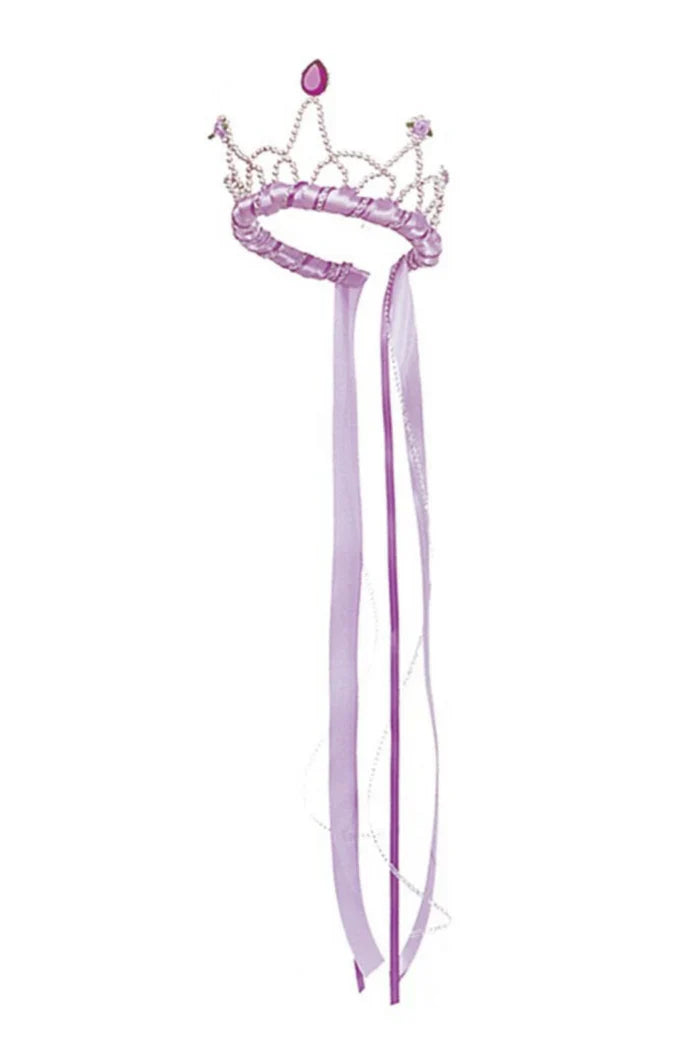 Ribbon Tiara (lilac) - Great Pretenders