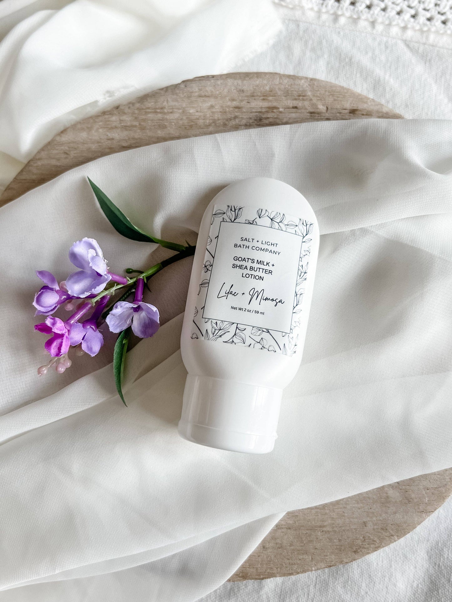 2 oz Lilac + Mimosa Hand Lotion
