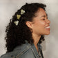 Mini Jelly Cloud Clips 8pc Set - Pearlized Cream & Butter Yellow