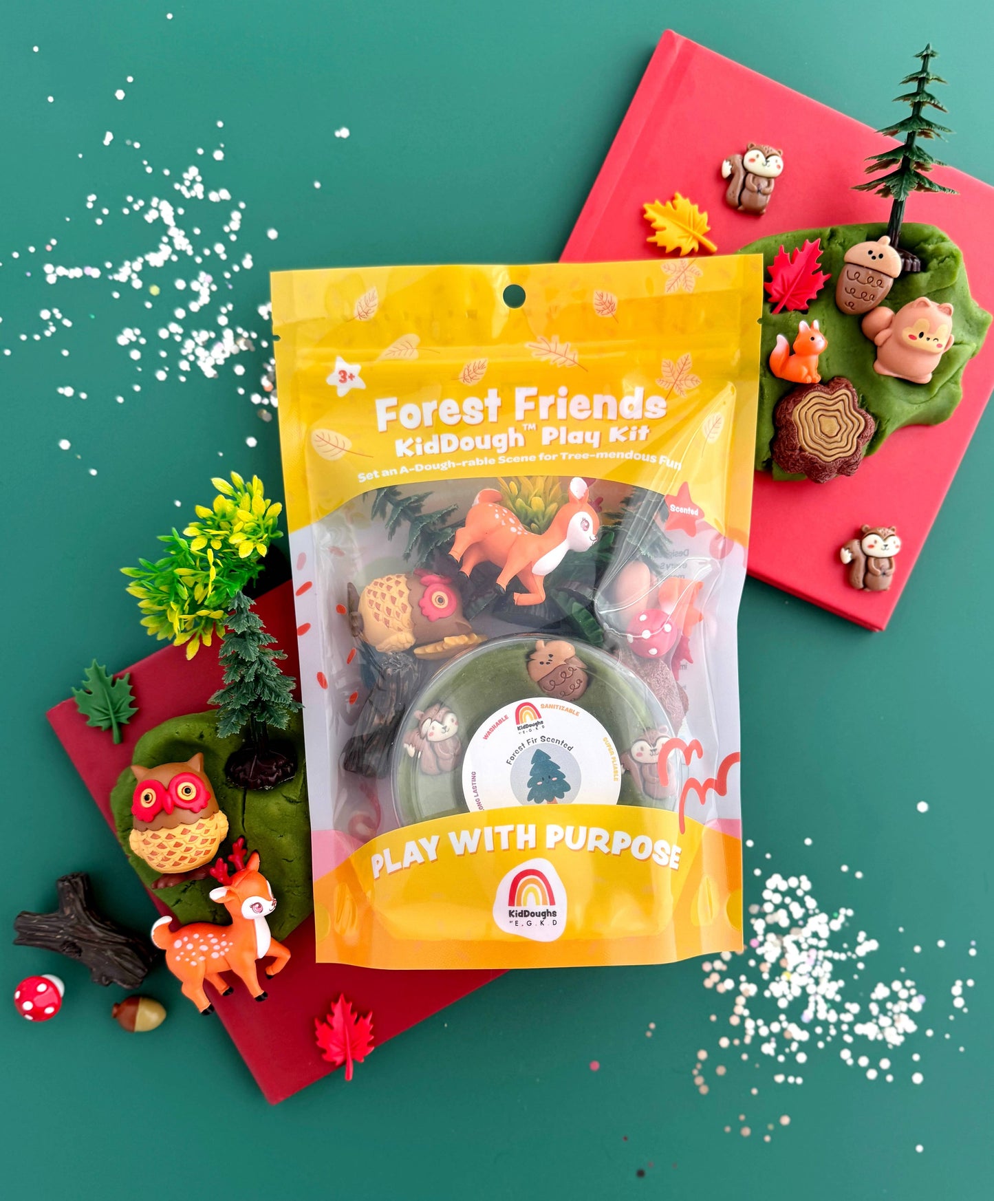 Forest Friends KidDough Play Kit - Baby Sweet Pea's Boutique