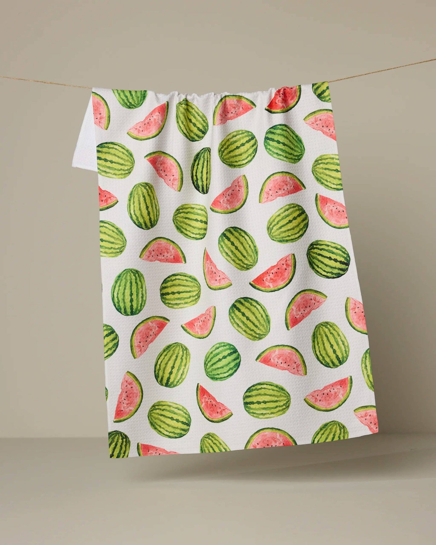 Melon Market Tea Towel - Geometry