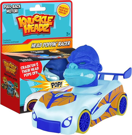 Knuckle Headz Pop-Up Racer Car Toy - Knuckdeads