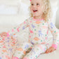 Two Piece Bamboo Pajama Set | Little Fossil Pink
