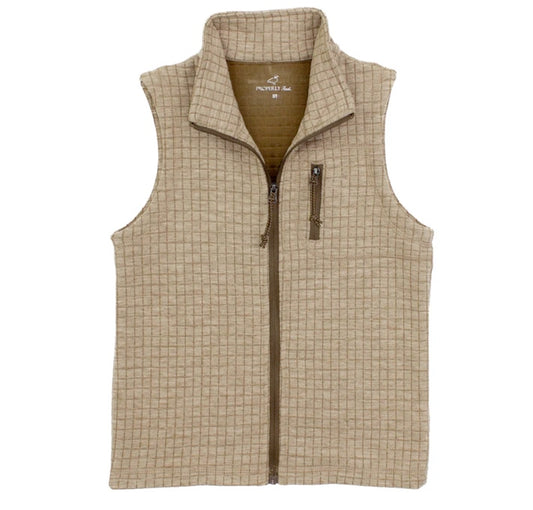 Boys Delta Vest White Oak - Properly Tied