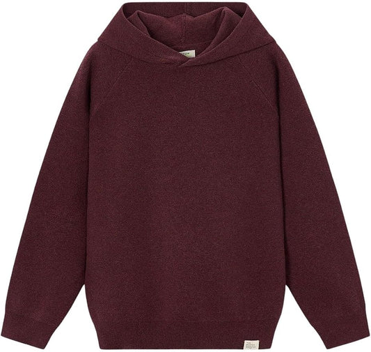 Boston Kids Hooded Sweater-Burgandy - Mayoral