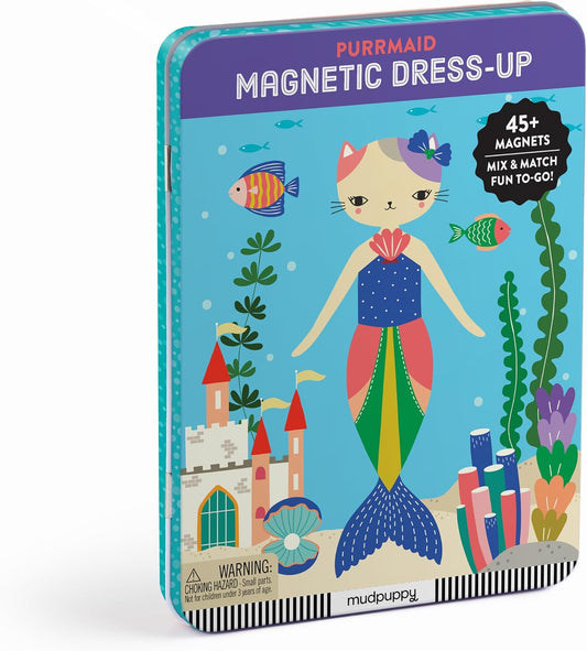 Purrmaid Magnetic Dress-up - mudpuppy
