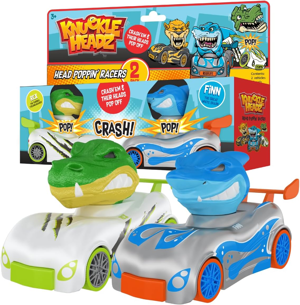 Knuckle-Headz Rex Vs Finn - Knuckdeads