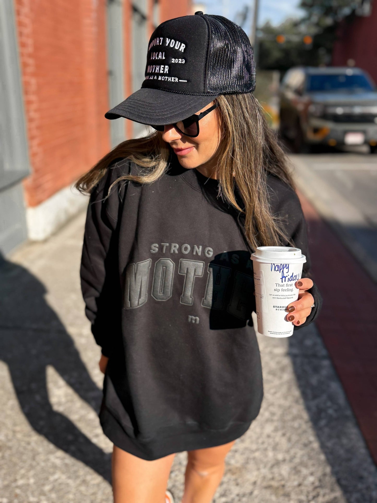 Support Your Local Mother® -  Black: Black / One Size