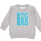 Big Bro Patch Sweatshirt - Gray - Sweet Wink