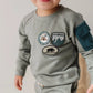 Boys Raglan Sweatshirt- Patches