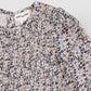 Vintage Flowers Print on Almond Jersey Dress