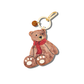 Hand-painted Teddy Bear Bag Charm + Keychain