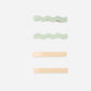 Wavy Clip Set Sage, Natural
