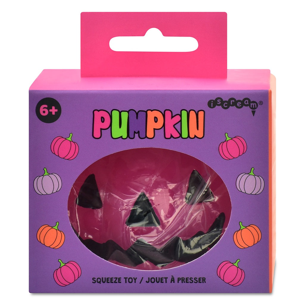 Pumpkin Squeeze Toy - Iscream